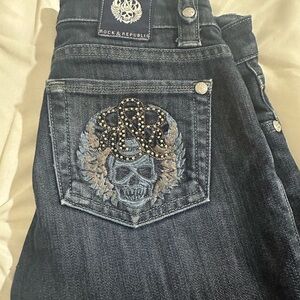Rock & Republic Embellished Jeans